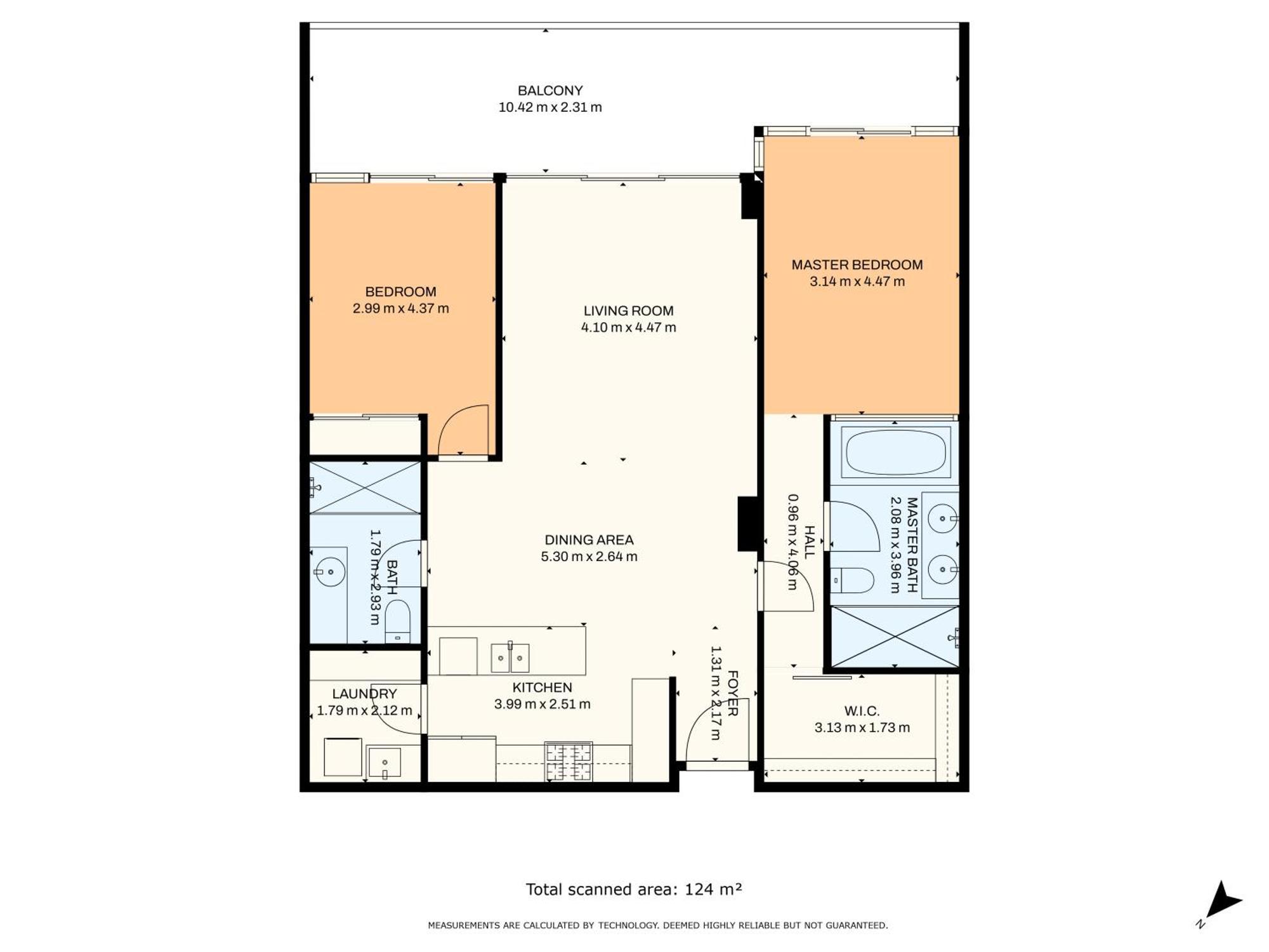 Apartment Bridgepoint 1303